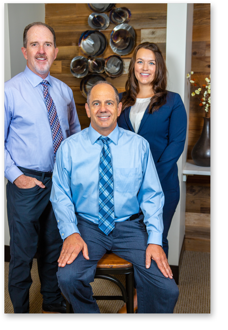 image of the three doctors at the practice